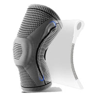 Los flejes laterales de la rodillera FLEX: las varillas curvas que se doblan con la rodilla